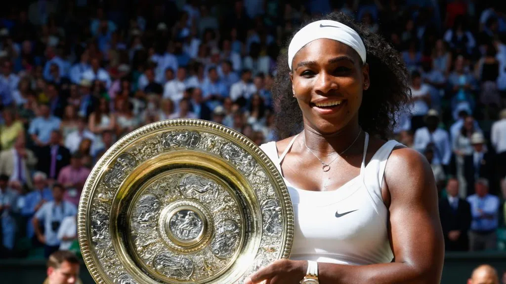 Serena Williams won Wimbledon in 2015 (Julian Finney/Getty Images)