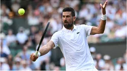 Novak Djokovic of Serbia