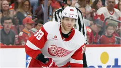 Patrick Kane #88 of the Detroit Red Wings skates against the Florida Panthers at Amerant Bank Arena on March 30, 2024 in Sunrise, Florida.