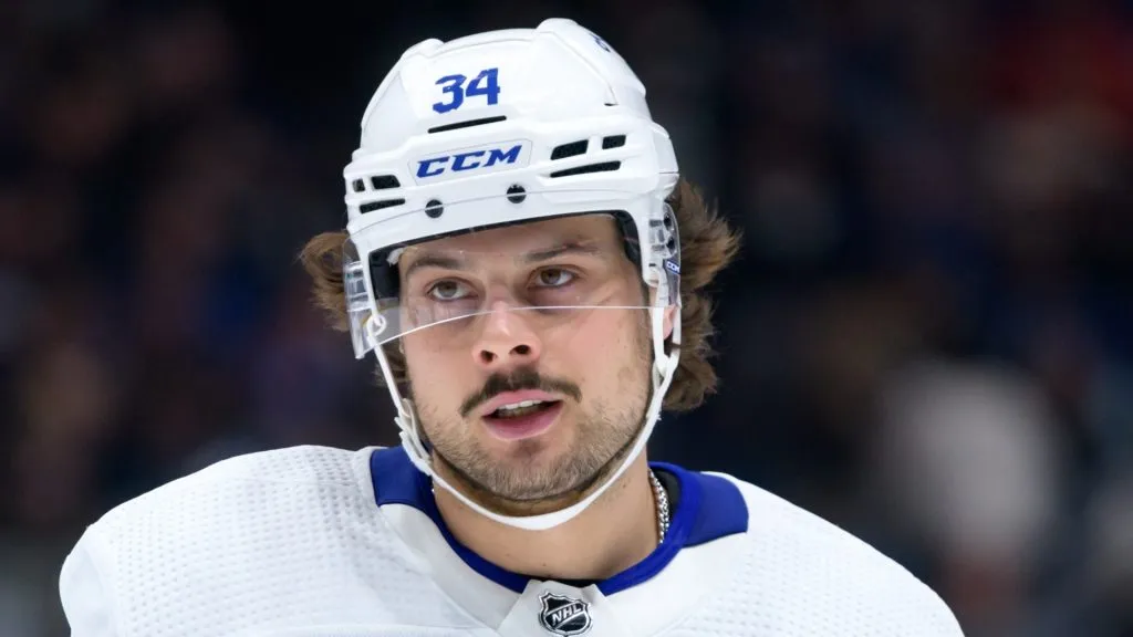 Auston Matthews smiling