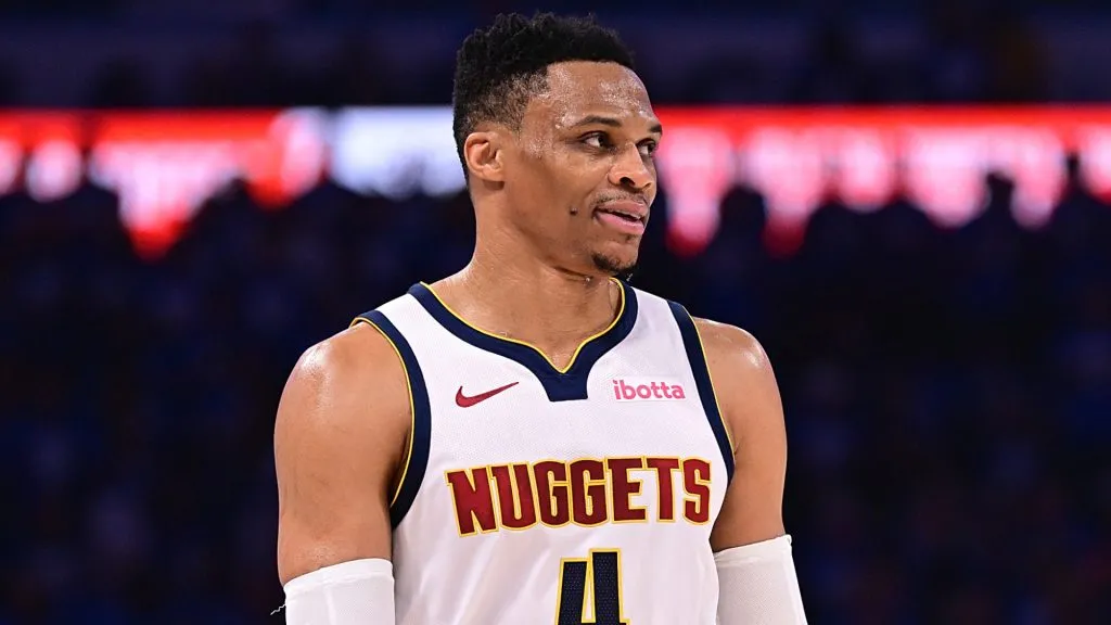 Russell Westbrook during NBA playoffs