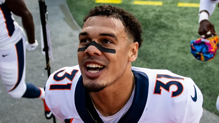 Justin Simmons, former safety for the Atlanta Falcons