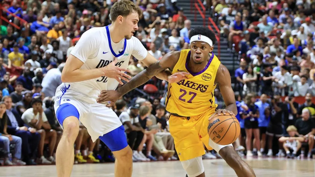 2025 NBA Summer League:  Cooper Flagg against Los Angeles Lakers