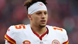 Patrick Mahomes #15 of the Kansas City Chiefs