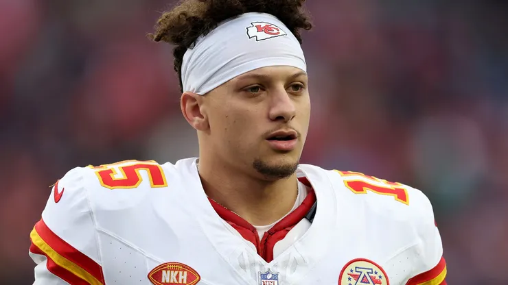 Patrick Mahomes #15 of the Kansas City Chiefs