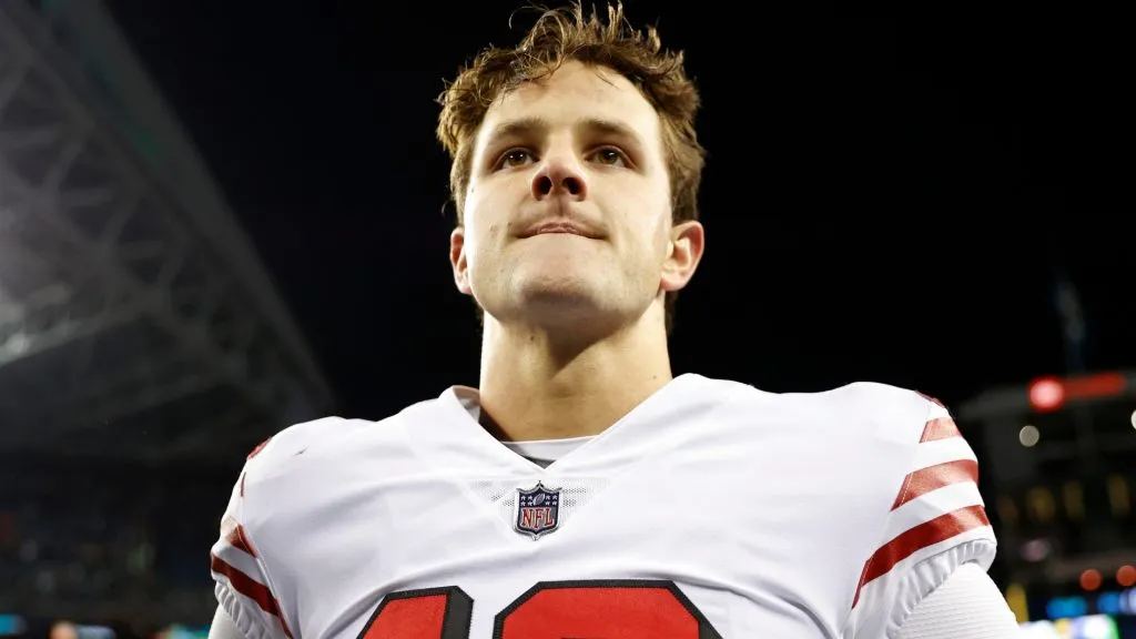 Brock Purdy #13 of the San Francisco 49ers. 