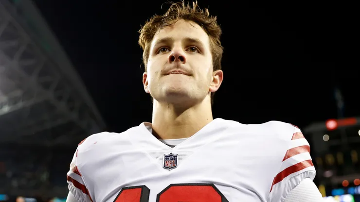 Brock Purdy #13 of the San Francisco 49ers.