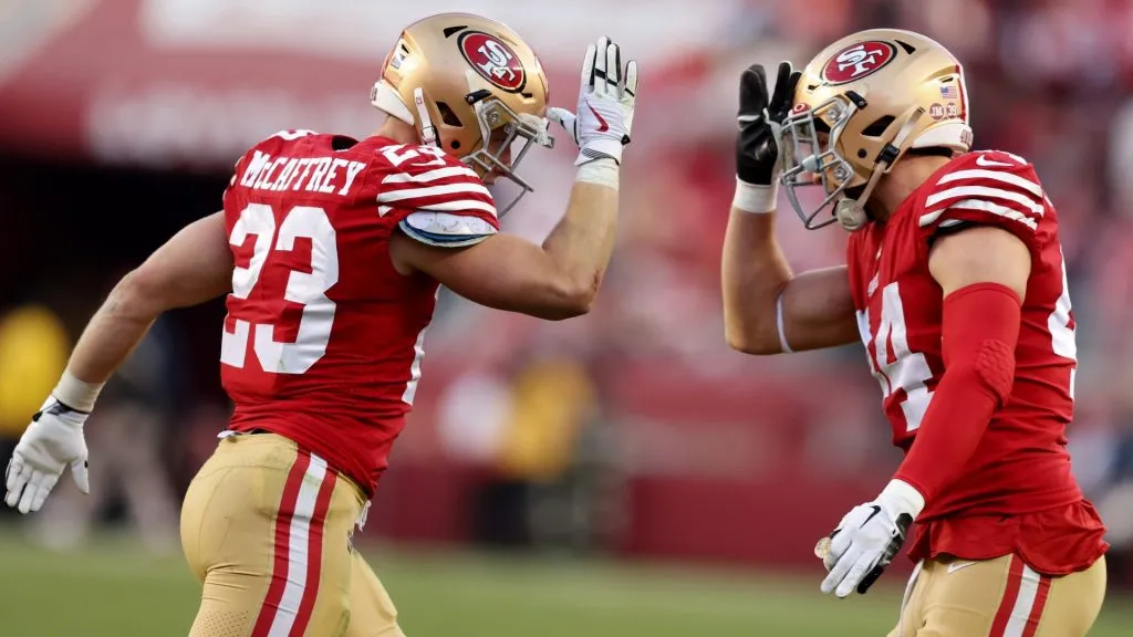 Christian McCaffrey Kyle Juszczyk