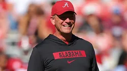 Head coach Kalen DeBoer of the Alabama Crimson Tide.