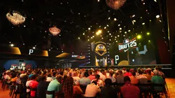 A general view in the first round during the 2025 MLB Draft at Coca-Cola Roxy on July 13, 2025 in Atlanta, Georgia.