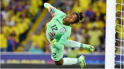 Andrea Moran goalkeeper of Ecuador