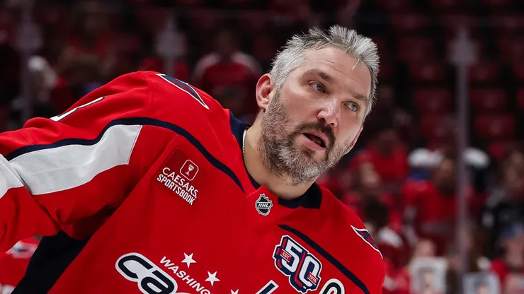 Alex Ovechkin speaks to Russian media after the “Match of the Year” charity game in Moscow, where he addressed speculation about Sidney Crosby and Evgeni Malkin.