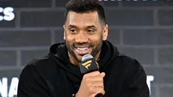 Russell Wilson speaks onstage at Fanatics Fest NYC 2025 at Javits Center on June 20, 2025 in New York City.