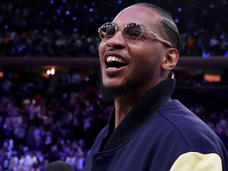 Kiyan Anthony reacts to Carmelo Anthony's HOF induction