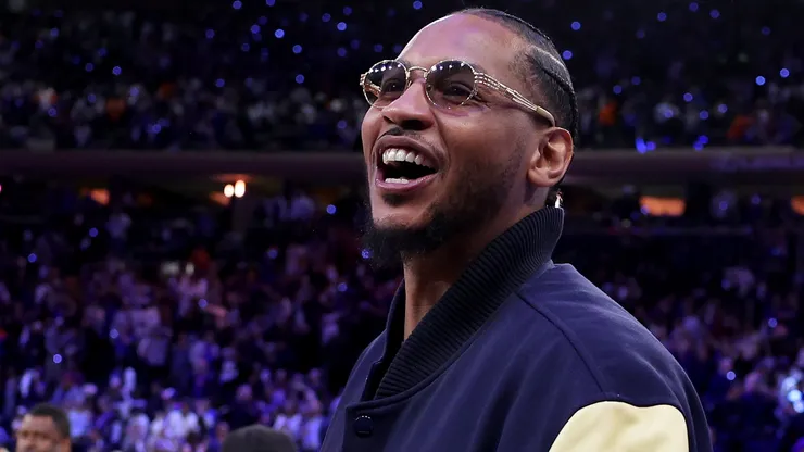 Former New York Knicks player Carmelo Anthony