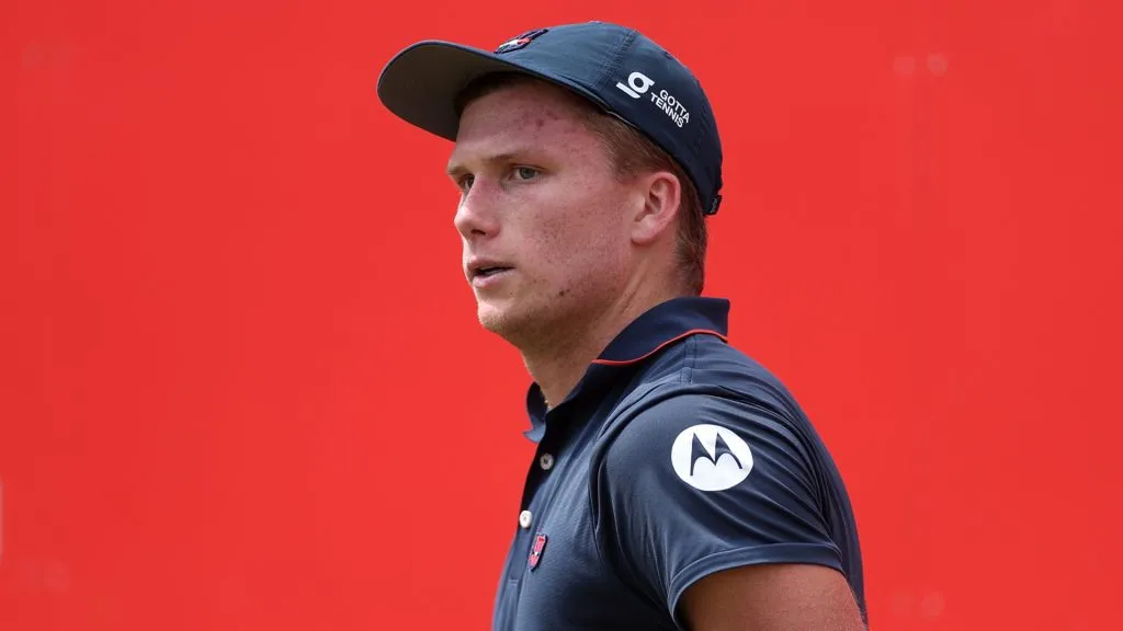 Jenson Brooksby of United States looks on during a practice session on Day Seven of the 2025 HSBC Championships at The Queen’s Club on June 15, 2025. (Source: Kate McShane/Getty Images for LTA)