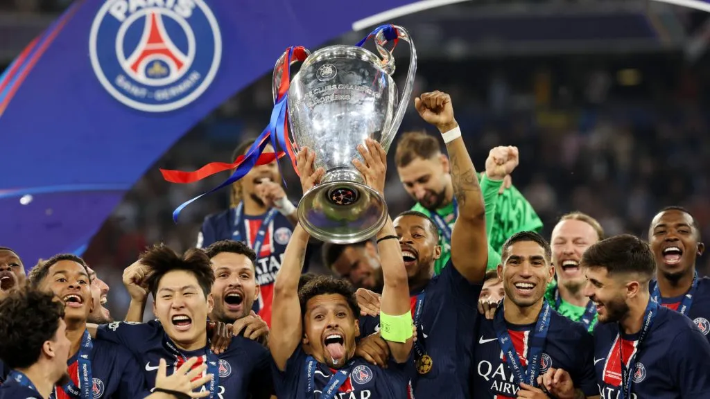 PSG qualified by winning the 2024-25 Champions League trophy (Getty Images)
