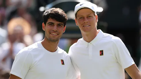 Carlos Alcaraz and Jannik Sinner reached the finals at Roland Garros and Wimbledon this season.