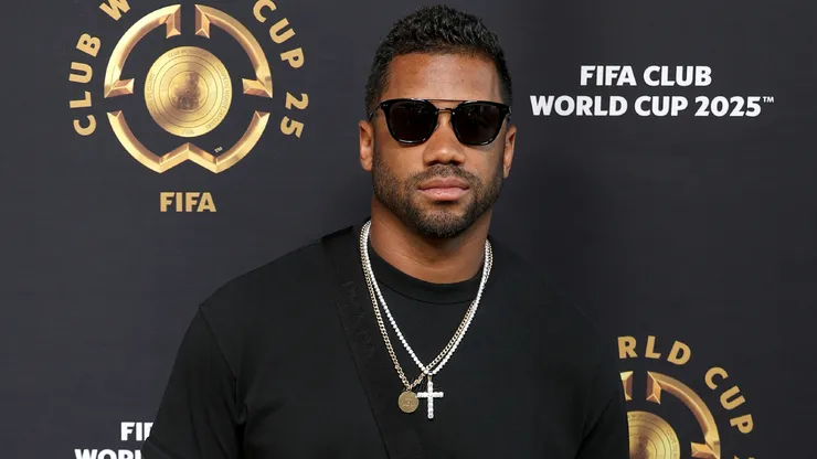 Russell Wilson attends the Gold Carpet during the FIFA Club World Cup 2025 Final match between Chelsea FC and Paris Saint-Germain at MetLife Stadium on July 13, 2025 in East Rutherford, New Jersey.