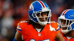 Nik Bonitto #15 of the Denver Broncos.