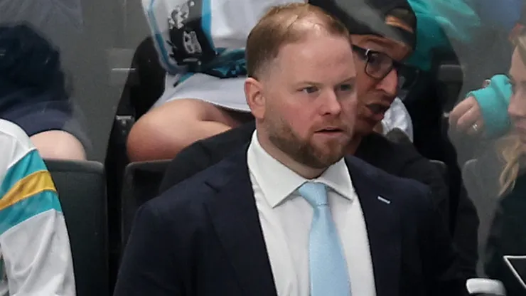 Ryan Warsofsky, the coach of the Sharks