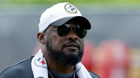 Mike Tomlin head coach of the Pittsburgh Steelers
