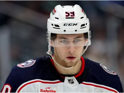 Blue Jackets' Chinakhov sets record straight amid trade interest from Matthews' Maple Leafs