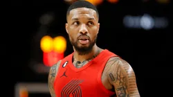 Damian Lillard #0 of the Portland Trail Blazers.