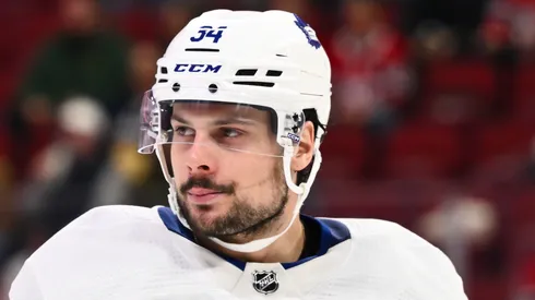 Auston Matthews of the Toronto Maple Leafs