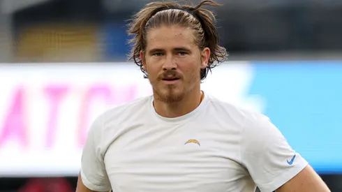 Justin Herbert #10 of the Los Angeles Chargers