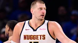 Nikola Jokic #15 of the Denver Nuggets.