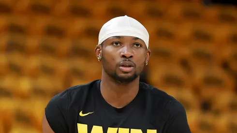 Jonathan Kuminga #00 of the Golden State Warriors.