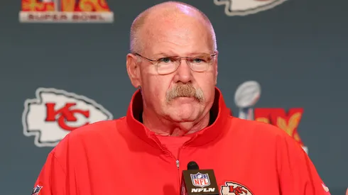 Head coach Andy Reid of the Kansas City Chiefs