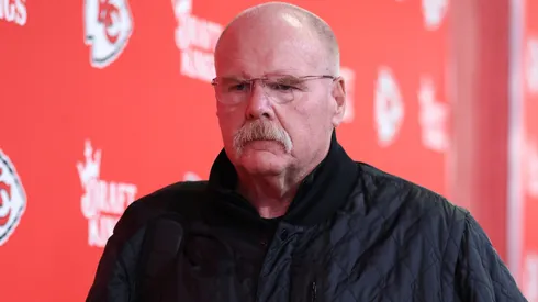 Head coach Andy Reid of the Kansas City Chiefs