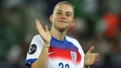 Alessia Russo of England acknowledges the fans after the UEFA Women's EURO 2025 Group D match between England and Wales at Arena St. Gallen on July 13, 2025.