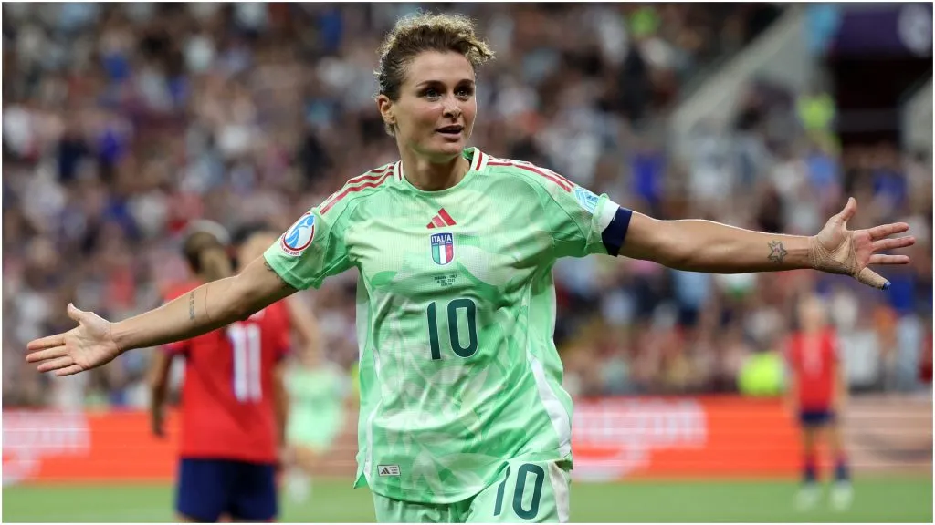 Cristiana Girelli of Italy – Charlotte Wilson/Getty Images