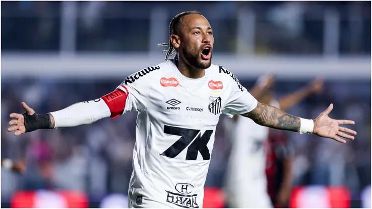 Neymar of Santos