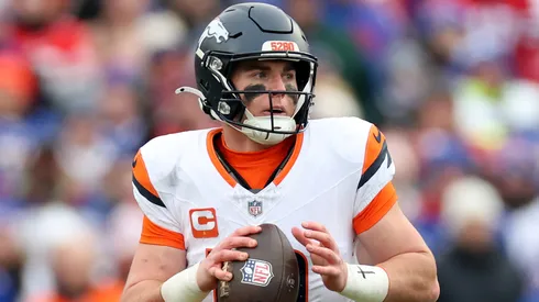 Bo Nix #10 of the Denver Broncos.