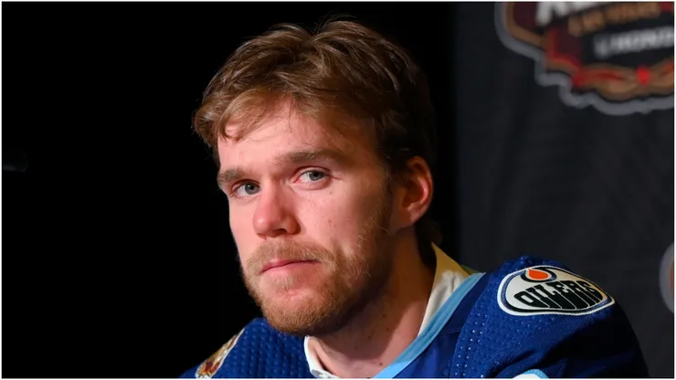 Connor McDavid #97 of the Edmonton Oilers