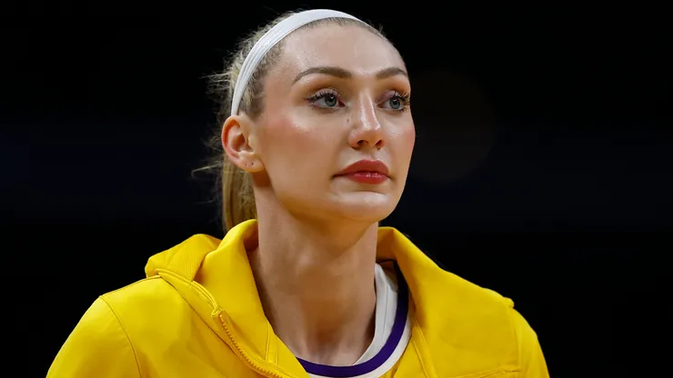 Cameron Brink #22 of the Los Angeles Sparks at Crypto.com Arena on June 05, 2024.