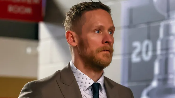 Corey Perry #90 with the Edmonton Oilers arrives at Amerant Bank Arena for the 2025 Stanley Cup Final Game Four on June 12, 2025 in Sunrise, Florida.