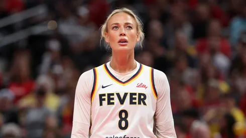 Sophie Cunningham of the Indiana Fever