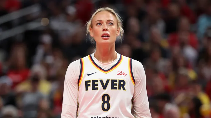 Sophie Cunningham of the Indiana Fever
