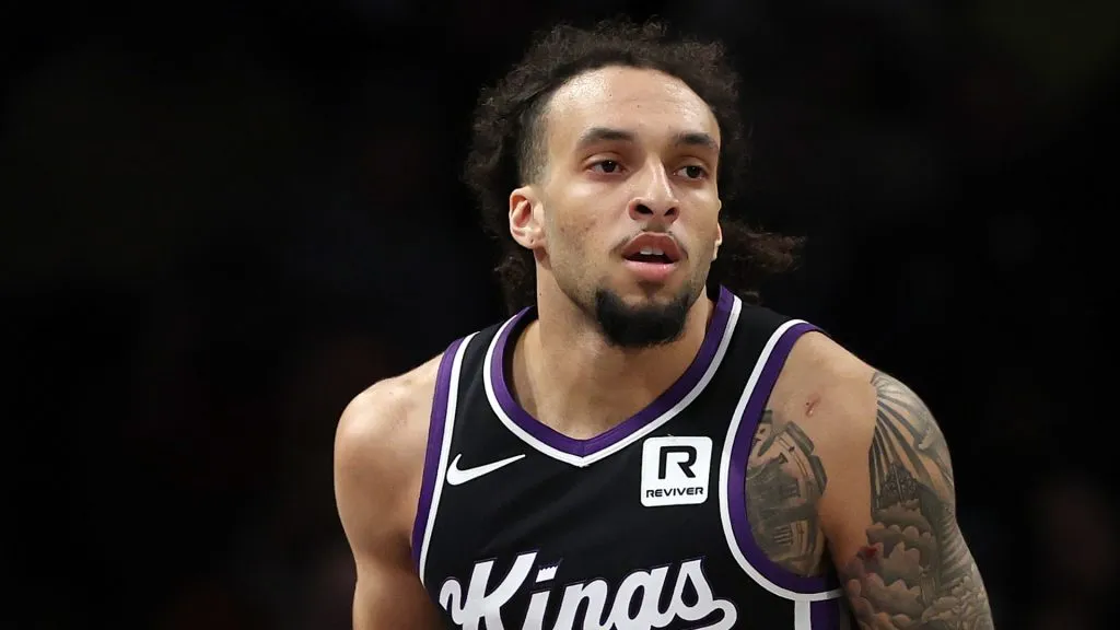 Devin Carter #22 of the Sacramento Kings in action during the second half against the Brooklyn Nets at Barclays Center on January 27, 2025. (Source: Sarah Stier/Getty Images)