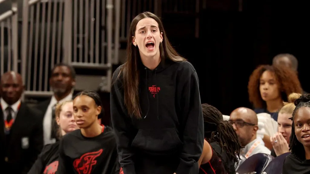 Caitlin Clark during the Fever-Aces match (Getty Images)