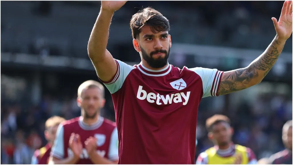 Lucas Paqueta of West Ham United – Richard Pelham/Getty Images