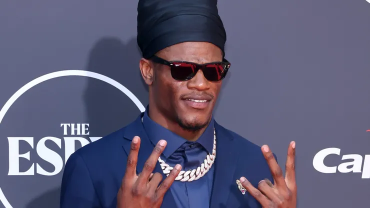 Lamar Jackson attends the 2025 ESPY Awards at Dolby Theatre on July 16, 2025 in Hollywood, California.