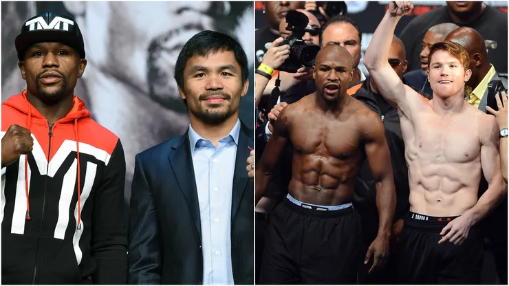 Manny Pacquiao and Canelo Álvarez both faced Floyd Mayweather in historic bouts, earning millions and solidifying their legacies in boxing history.