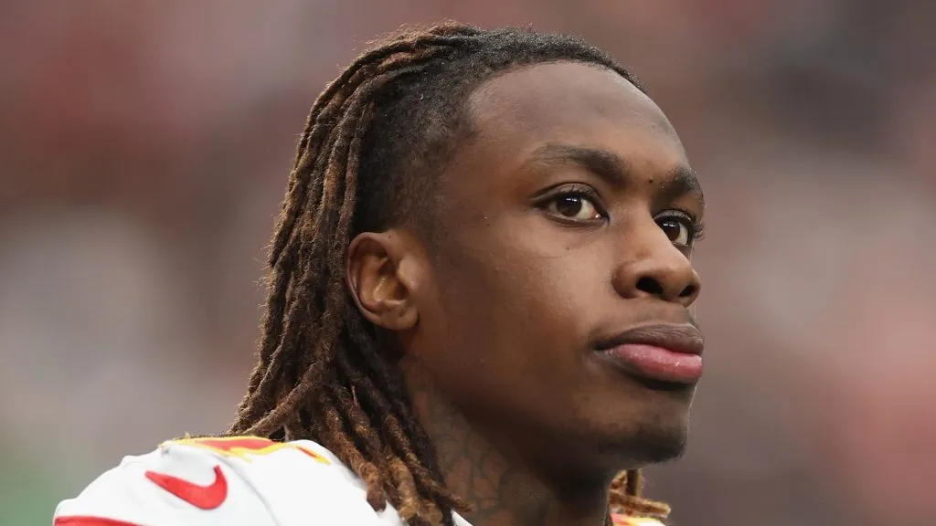 Xavier Worthy watching