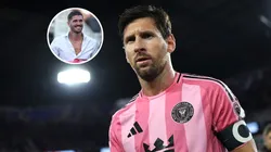 Lionel Messi #10 of Inter Miami CF and Rodrigo de Paul.